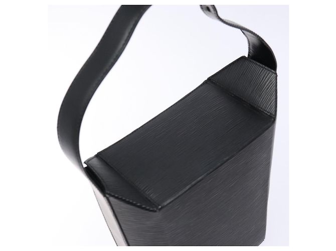 LOUIS VUITTON Borsa a Spalla Epi Seau Nera M80161 LV Auth BA5249 Nero - vista 6
