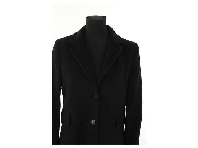 Marella Black wool coat - view 2