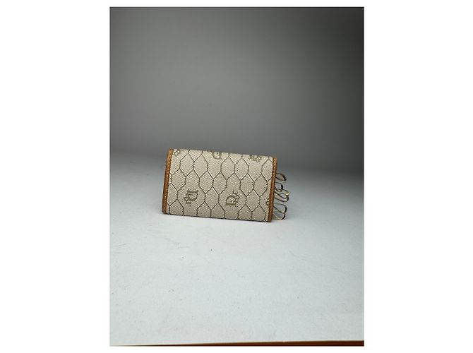 Vintage Dior Monogram Key Holder beige brown - view 11