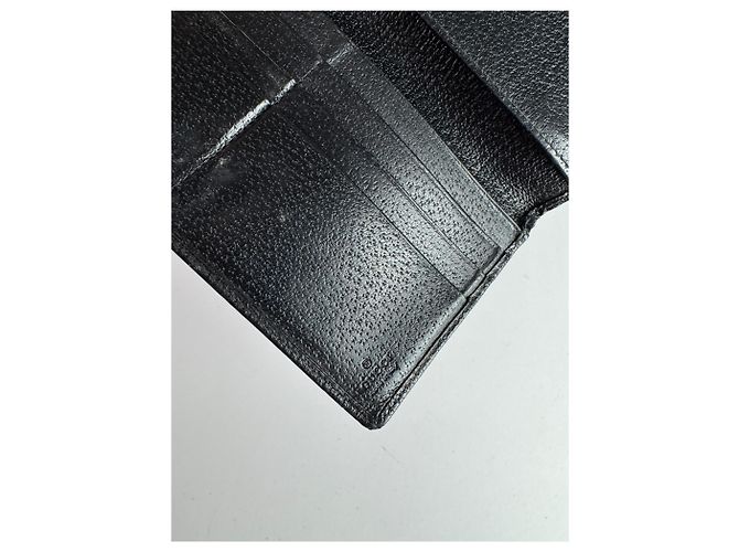 Vintage Gucci Leather Wallet Black - view 5