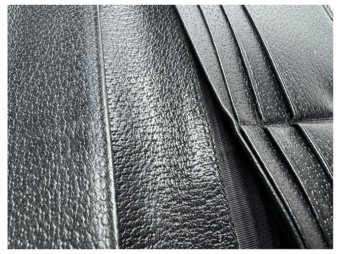 Vintage Gucci Leather Wallet Black - view 7