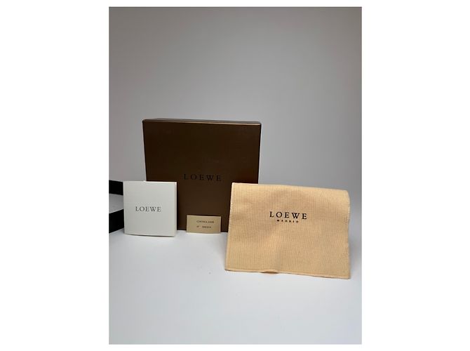 Vintage Loewe Madrid Ledergürtel schwarz - Ansicht 7