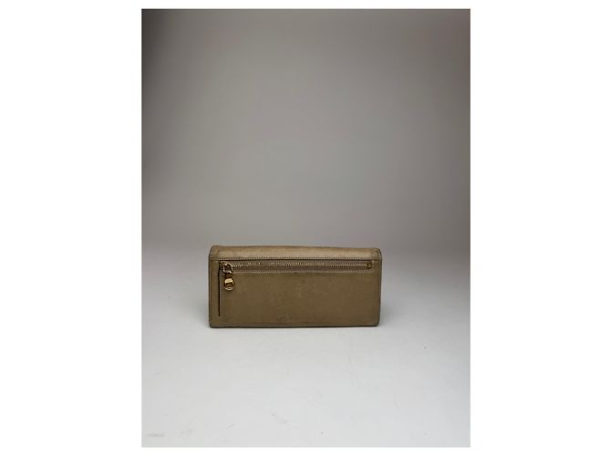 Vintage Loewe Madrid Leather Wallet beige - view 14