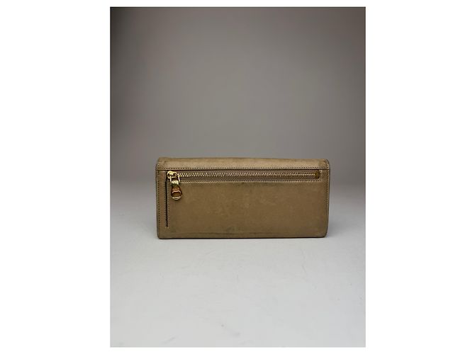 Vintage Loewe Madrid Leather Wallet beige - view 2
