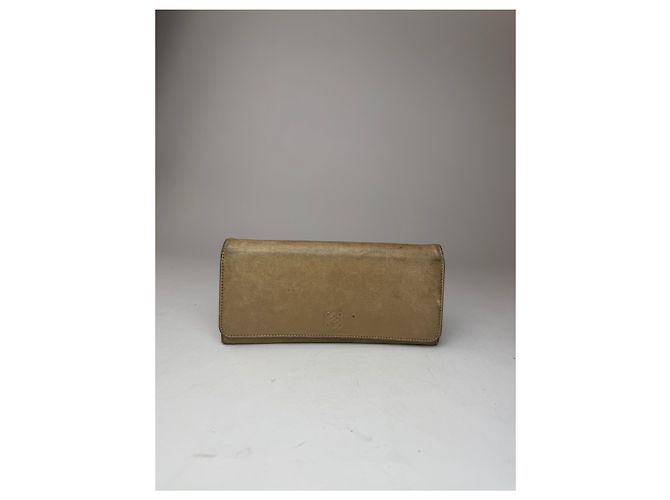 Vintage Loewe Madrid Leather Wallet beige - view 4