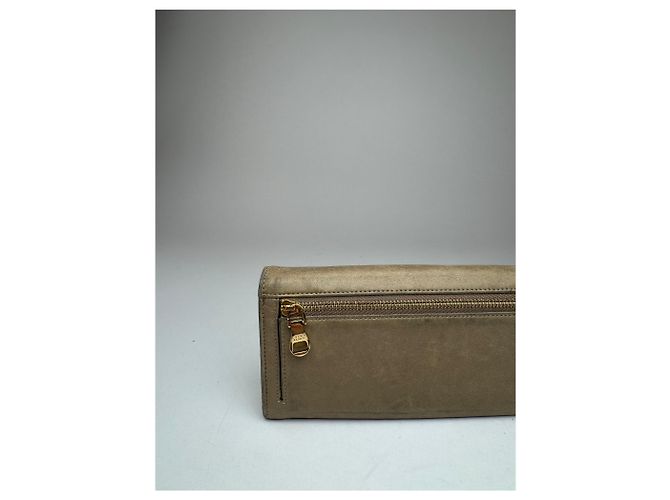 Vintage Loewe Madrid Leather Wallet beige - view 8