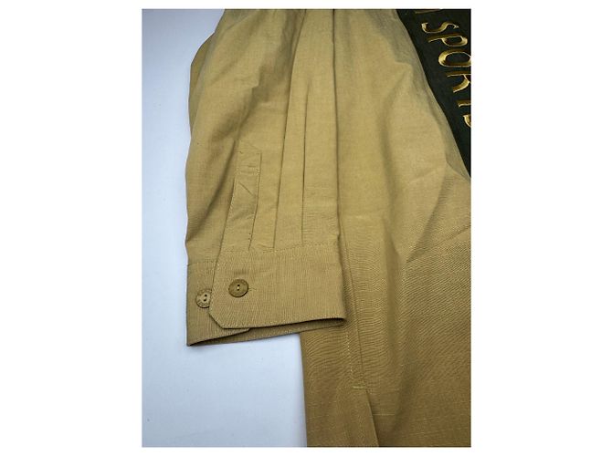 Autre Marque Camicia Vintage Kansai Yamamoto Gialla Nera L Verde - vista 8