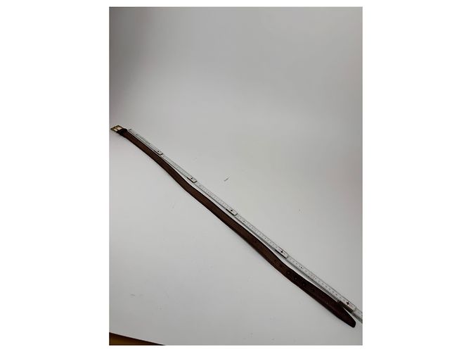 Vintage Loewe Madrid Ledergürtel braun - Ansicht 10