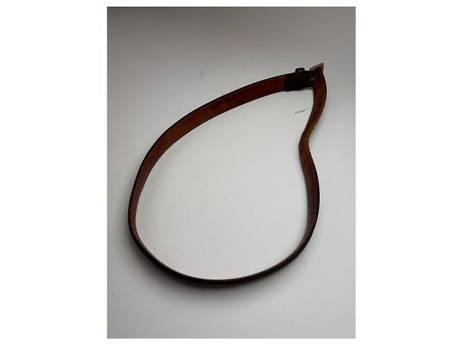 Vintage Loewe Madrid Ledergürtel braun - Ansicht 5