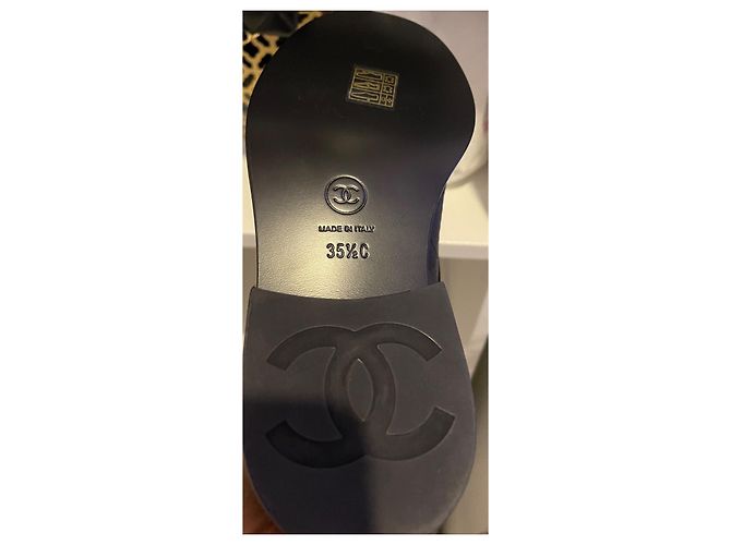 Botas Chanel de piel negra Negro - vista 8