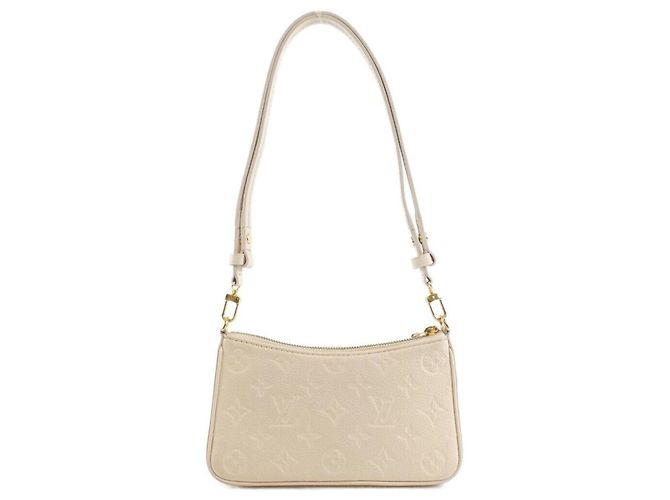 Pochette Easy Monogram Empreinte M81066 di Louis Vuitton Crudo - vista 2