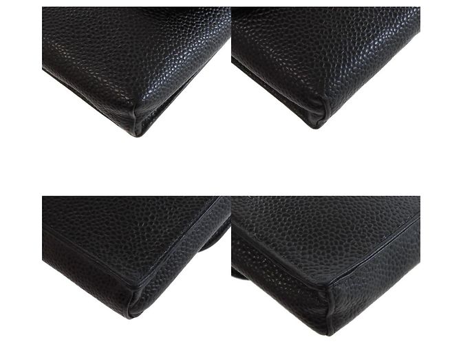 Étui à cigares en cuir noir Chanel Coco Mark - vue 10