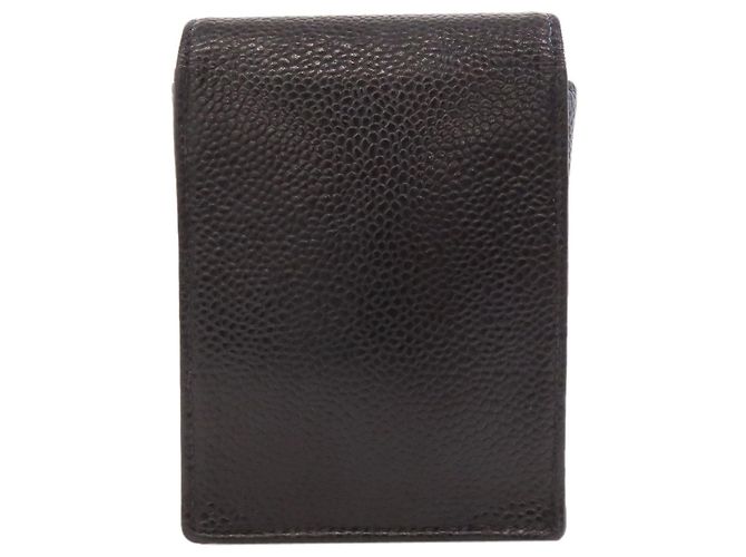 Étui à cigares en cuir noir Chanel Coco Mark - vue 2