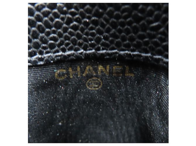 Étui à cigares en cuir noir Chanel Coco Mark - vue 6