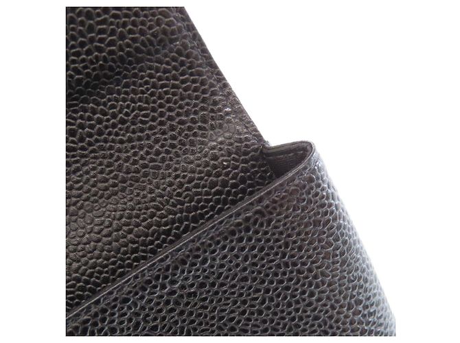 Étui à cigares en cuir noir Chanel Coco Mark - vue 9