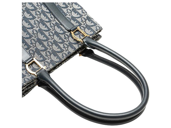 Dior Blau Diorissimo Trotter Canvas Tote - Ansicht 10
