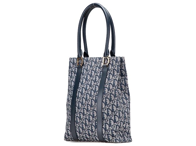 Dior Blau Diorissimo Trotter Canvas Tote - Ansicht 2