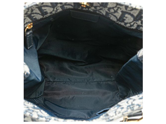Dior Blau Diorissimo Trotter Canvas Tote - Ansicht 4