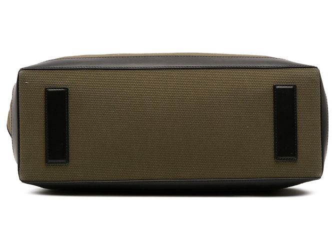 Tote T de lona marrón mediano Tom Ford - vista 3