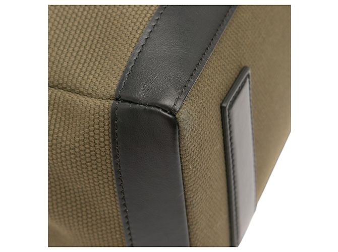 Tote T de lona marrón mediano Tom Ford - vista 7