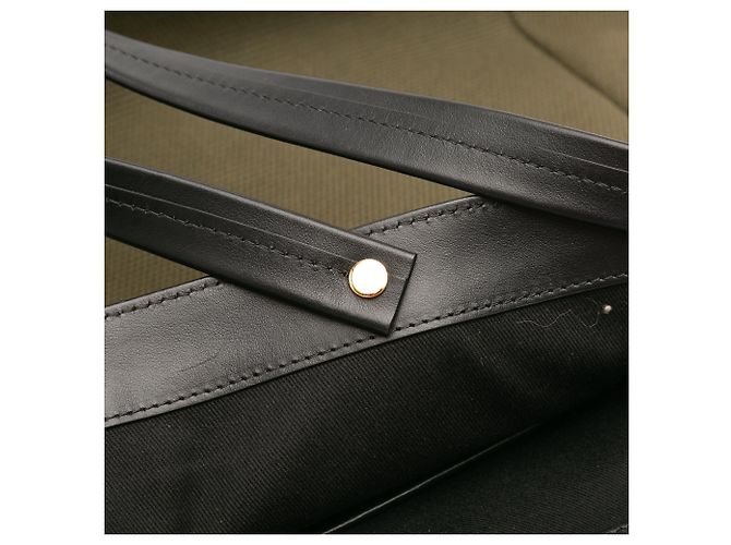 Tote T de lona marrón mediano Tom Ford - vista 8