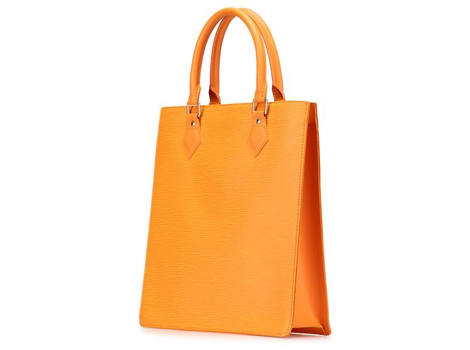 Louis Vuitton Orange Epi Sac Plat PM - Ansicht 2