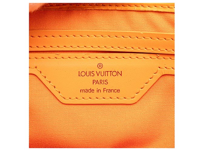 Louis Vuitton Orange Epi Sac Plat PM - Ansicht 5