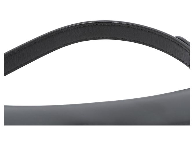 Borsa Saddle Mini Nera in Pelle di Vitello Liscia Dior Nero - vista 7