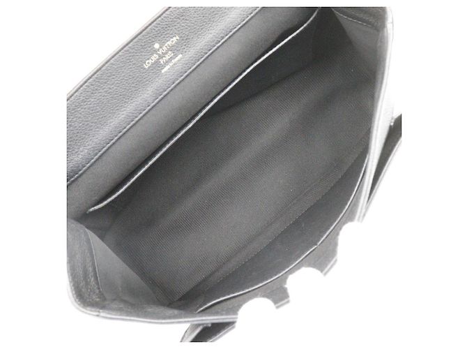Borsa Lockme in pelle MM Louis Vuitton Nero - vista 3
