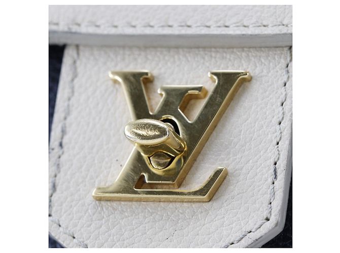 Borsa Lockme in pelle MM Louis Vuitton Nero - vista 7