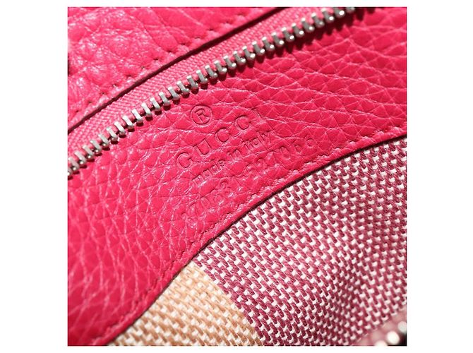 Gucci Bamboo Daily Top Handle Couro Medium Rosa - vista 6