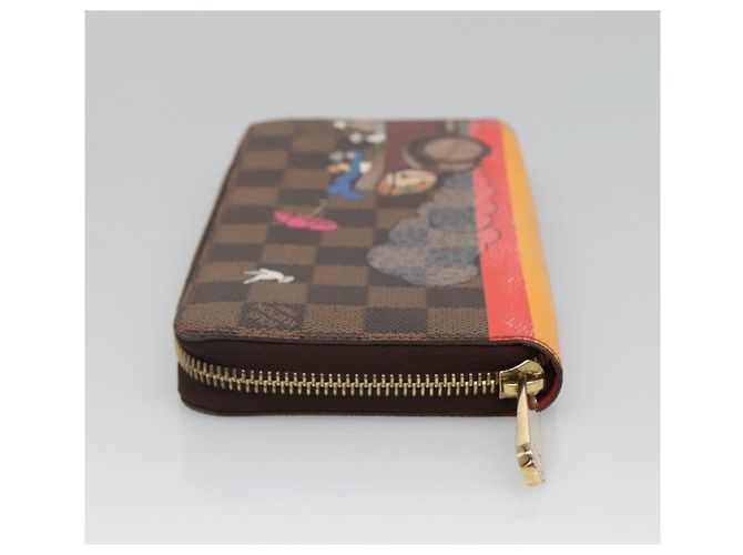 Portafoglio Zippy NM Monogram Canvas Louis Vuitton Marrone - vista 4