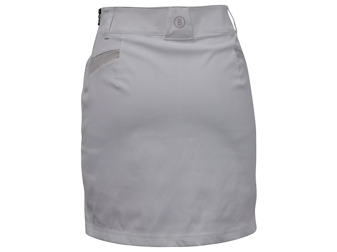 Falda corta Mirana de Bogner con bolsillos en poliéster blanco Crudo - vista 3