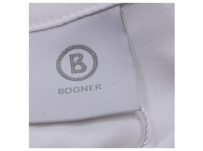 Falda corta Mirana de Bogner con bolsillos en poliéster blanco Crudo - vista 4