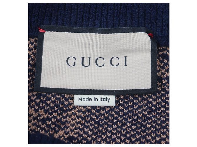 Bermuda de malha de algodão GG da Gucci Marrom - vista 6