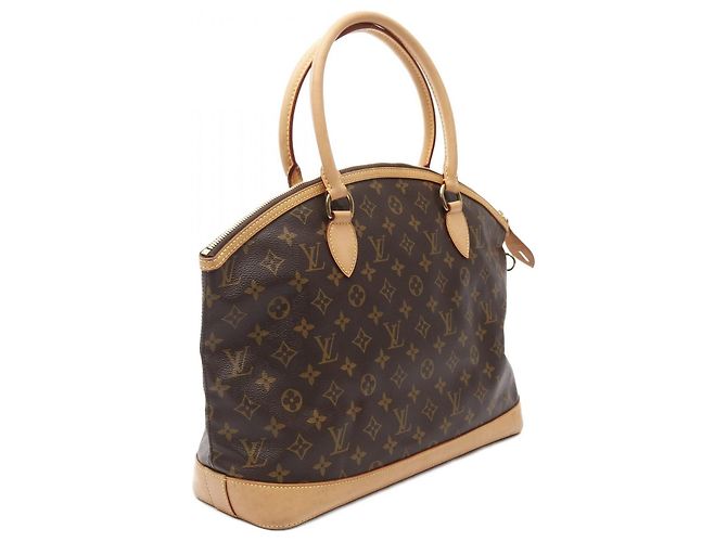 Louis Vuitton Lockit Horizontal Monogram Tote Bag Braun - vue 2