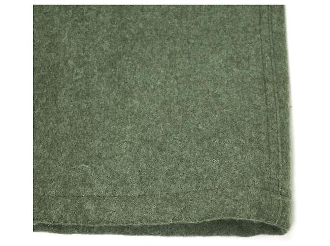Autre Marque Abrigo de lana Melton SKOOKUM Verde Verde oliva - vista 6