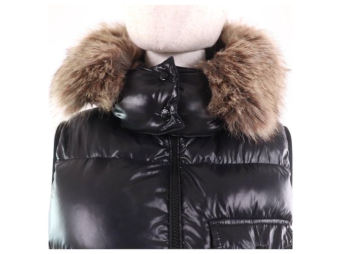 Chaleco de Nylon con Plumas BALABIO de Moncler Negro - vista 4