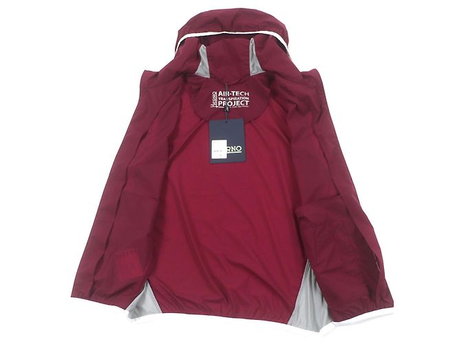 Autre Marque Chaleco con capucha de malla Herno Best AIR-TECH de nailon Roja - vista 4