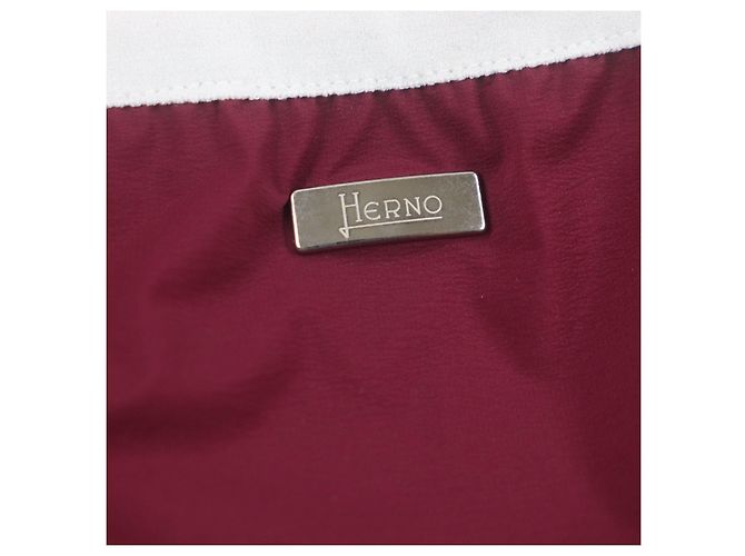 Autre Marque Chaleco con capucha de malla Herno Best AIR-TECH de nailon Roja - vista 5