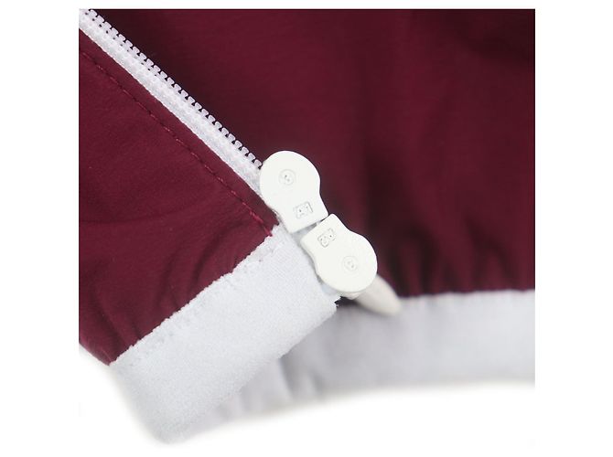 Autre Marque Chaleco con capucha de malla Herno Best AIR-TECH de nailon Roja - vista 8