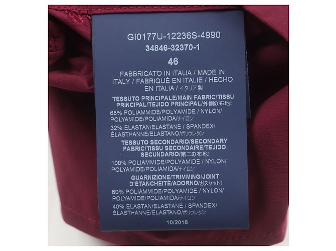 Autre Marque Chaleco con capucha de malla Herno Best AIR-TECH de nailon Roja - vista 9