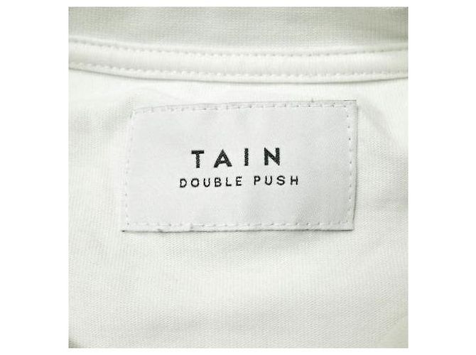 Autre Marque T-shirt in Cotone Limitato TAIN DOUBLE PUSH x ROYAL FLASH PALM DICE SST Bianco - vista 5