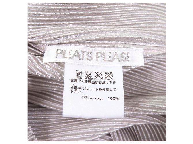 Issey Miyake Vestido plisado Túnica PLEATS PLEASE Gris - vista 5