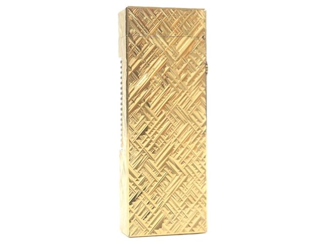 Alfred Dunhill Dunhill Crosscut Lighter Golden - view 2