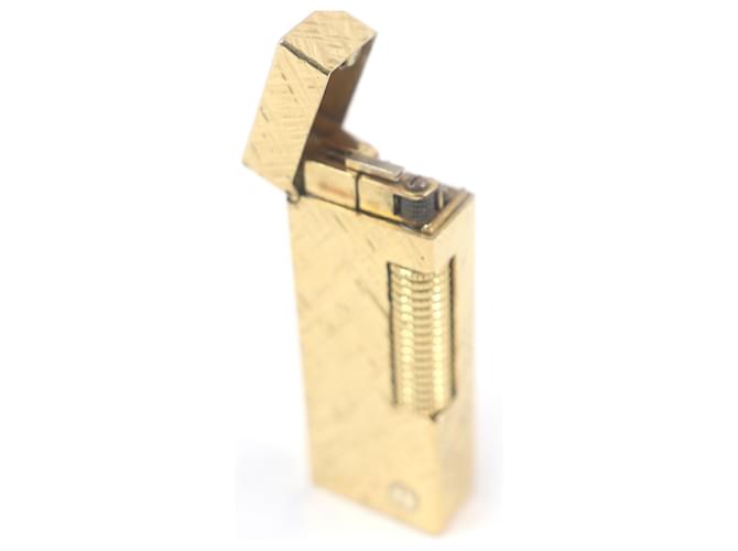 Alfred Dunhill Dunhill Crosscut Lighter Golden - view 3