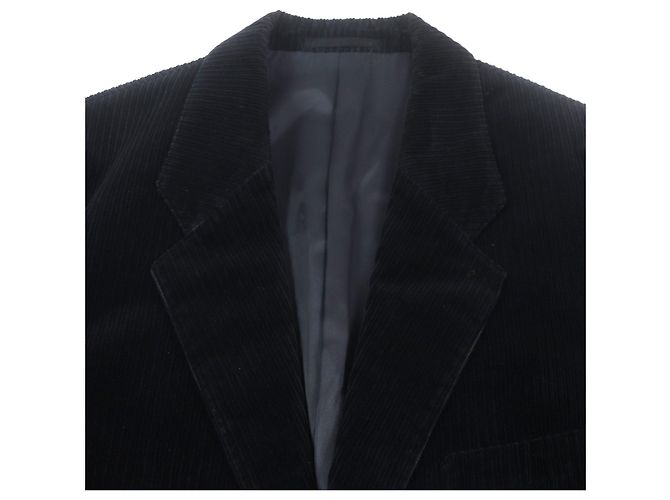 Autre Marque Chaqueta de algodón a medida Papas Negro - vista 2