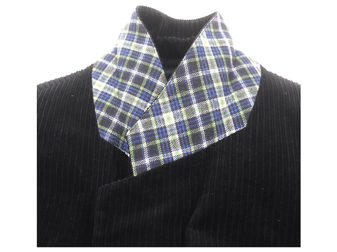 Autre Marque Chaqueta de algodón a medida Papas Negro - vista 3