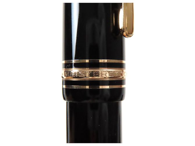 Pluma Montblanc Meisterstück 14K Negro - vista 10