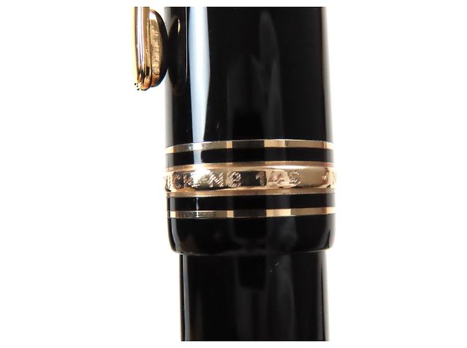 Pluma Montblanc Meisterstück 14K Negro - vista 11